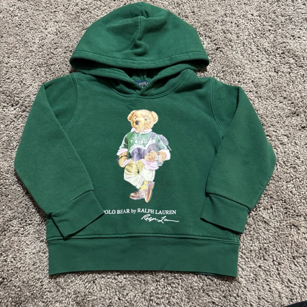 Boys Polo Ralph Lauren Bear Hoodie